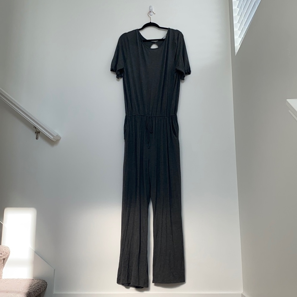 Gray Jumpsuit - Plus Size XXXL